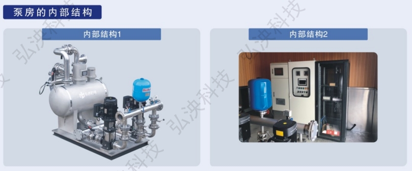 智慧泵房的內(nèi)部結(jié)構(gòu)圖
